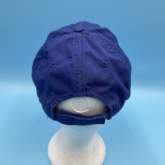 Champion Blue Hook & Loop Adjustable Cotton Cap Hat One Size - Picture 4 of 8